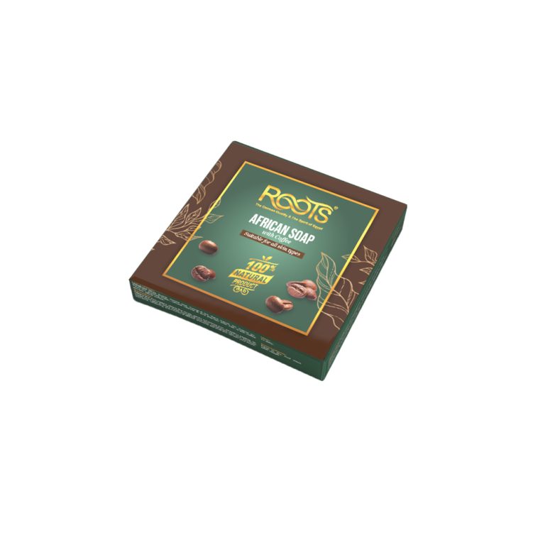 Roots African Black Soap with Coffee