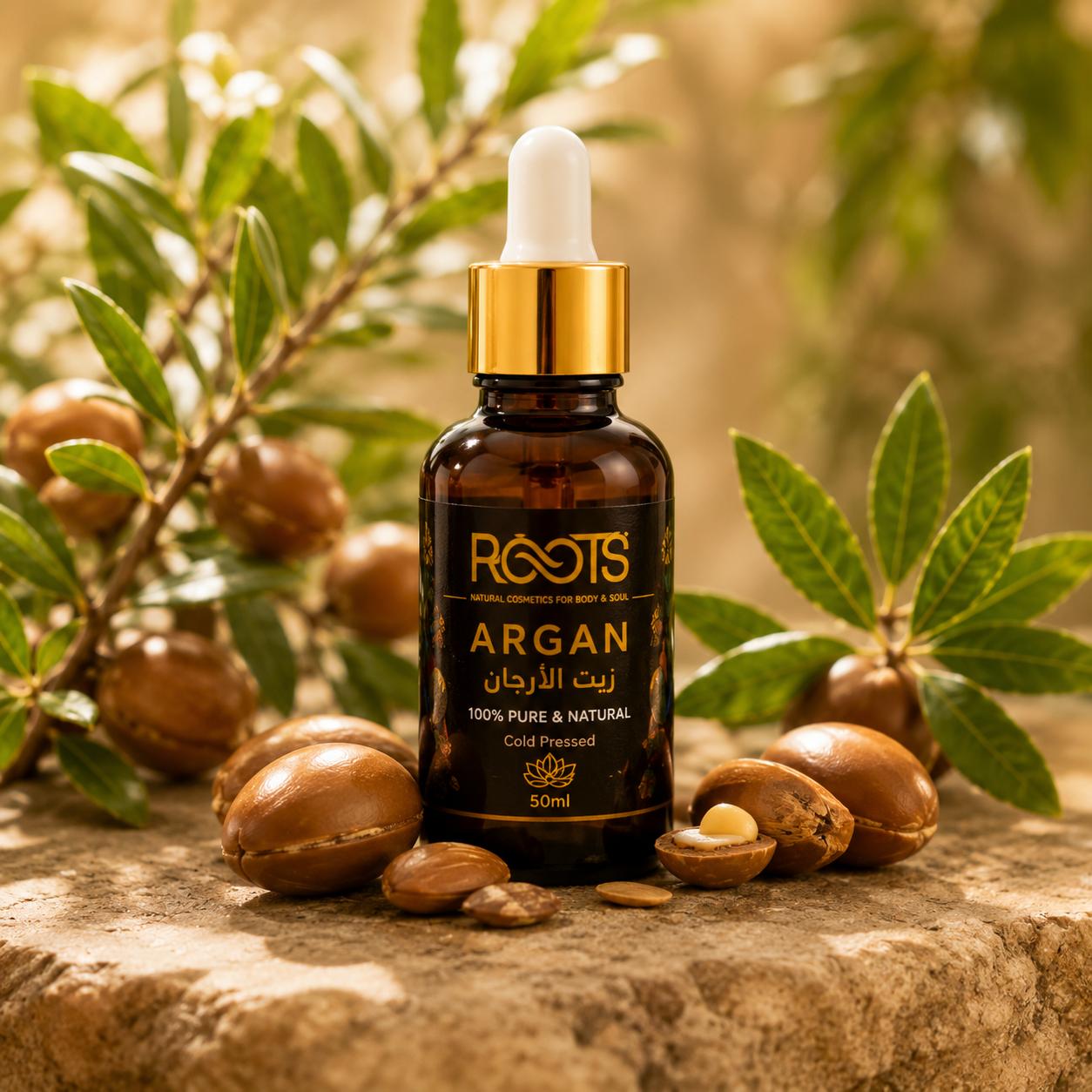 Roots cold-pressed argan oil