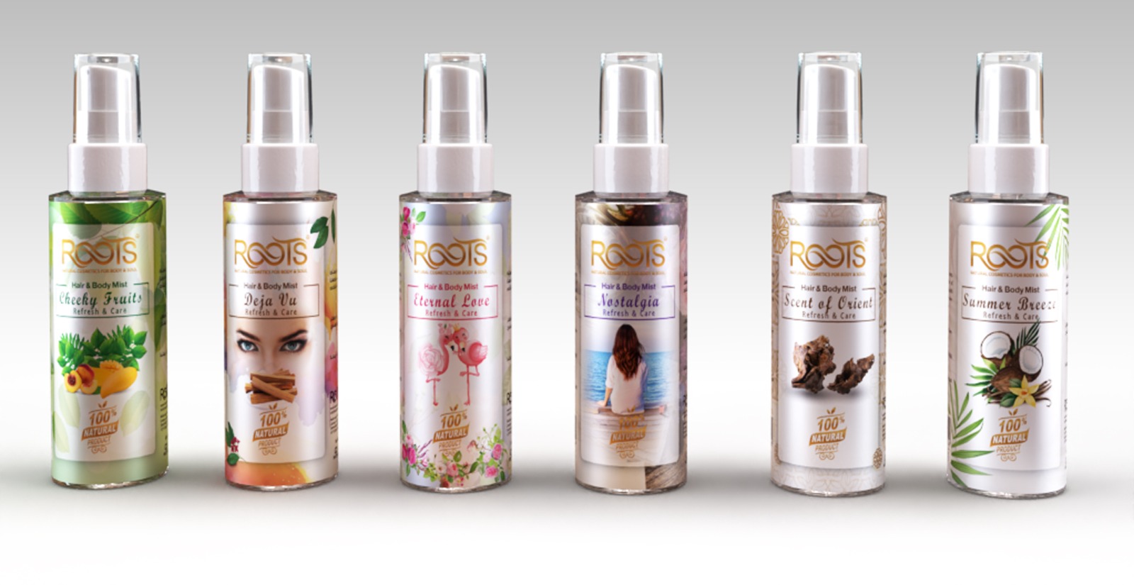 Roots body and hair mists